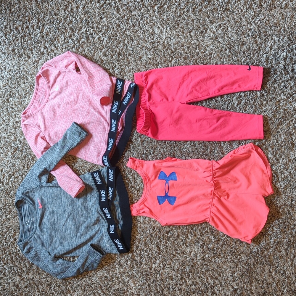 Toddler's Nike Dri-Fit Top Athleisure Bundle